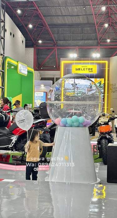 sewa mesin gachaapon jumbo jakarta