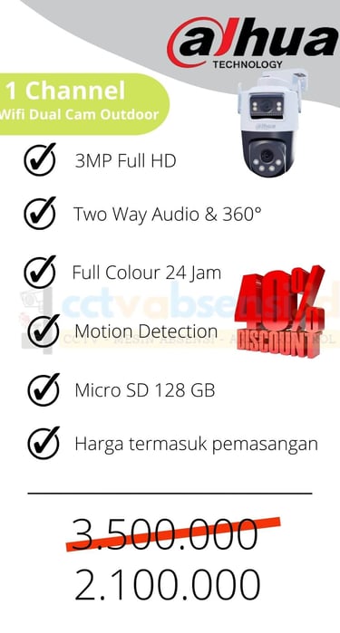 pasang cctv kantor bekasi