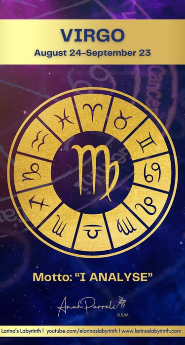 Sun Sign Virgo Motto I Analyse