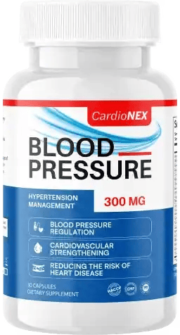 CardioNex Blood Pressure Support Official Bottle - Limited Offer