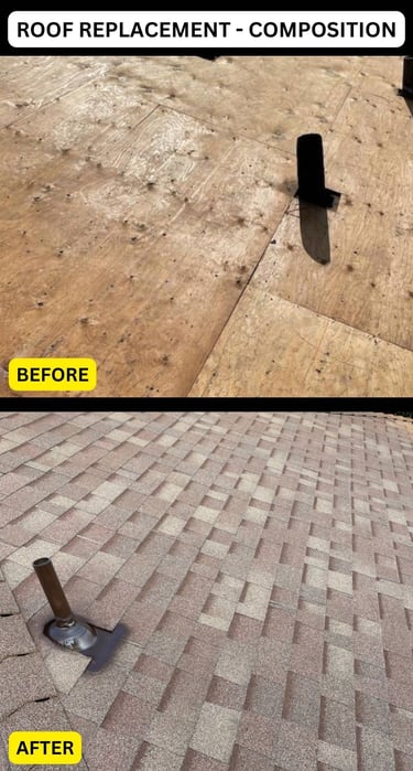 Composition roofing in Fresno, CA