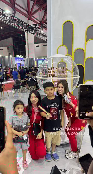 sewa mesin gachaapon jumbo jakarta