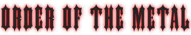 Order Of The Metal Font Logo