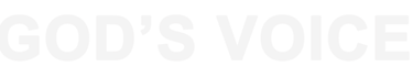 La voix de Dieu