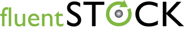 fluentStock black sphere logo