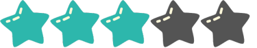 Notation : 3 étoiles sur 5