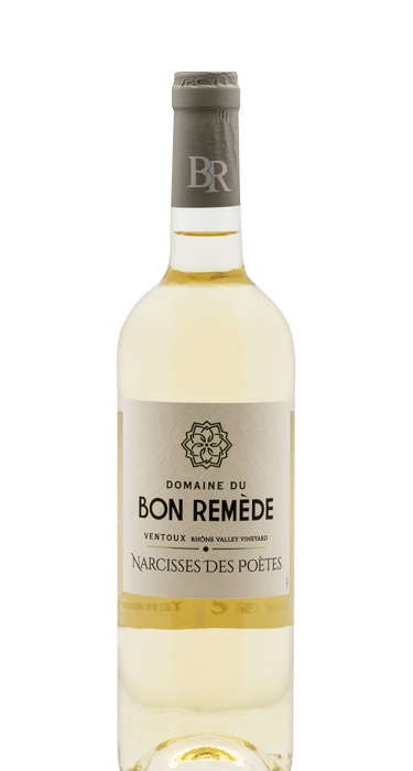 a bottle of bonin remede, a bottle of wine