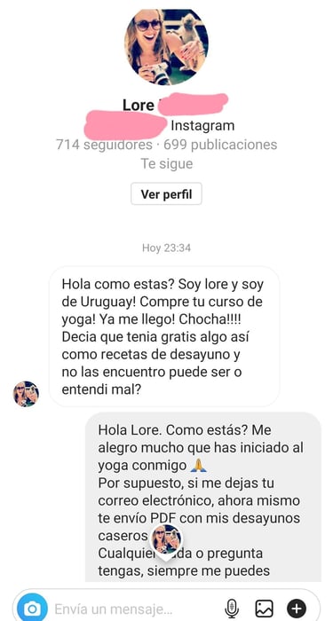 opinión yoga curso