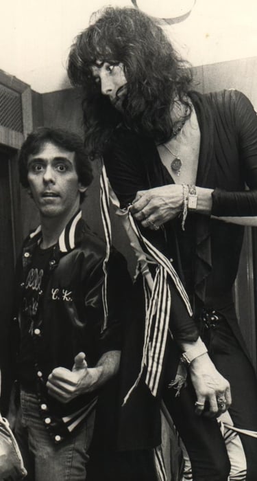 Charlie Kendall and Aerosmith's Steven Tyler.