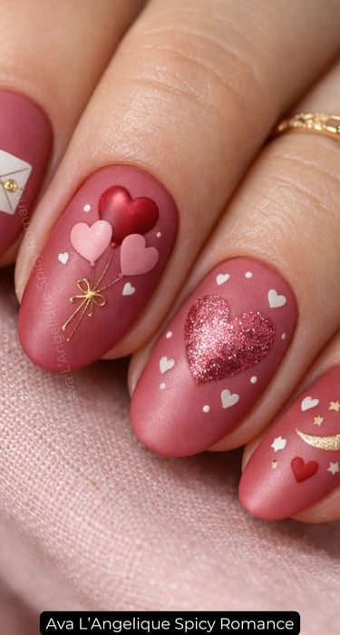 By Ava L’Angelique. Pink nails aesthetic for effortless romantic style