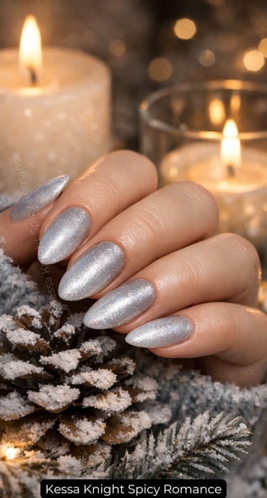 By Kessa Knight. Winter nails that always feel romantic and feminine