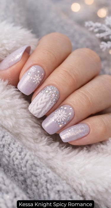 By Kessa Knight. Winter manicure intimacy slow season aesthetic