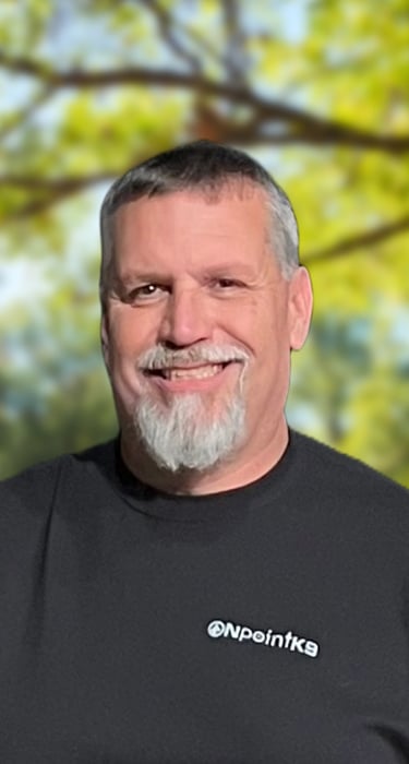 Jason Hanley, the owner of Alpha Pet Boarding and a K9 Trainer.