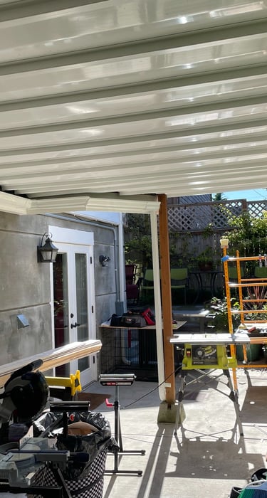 Seattle, WA Exterior Remodel. Improving a unused space that now offers a new area for entertaining!