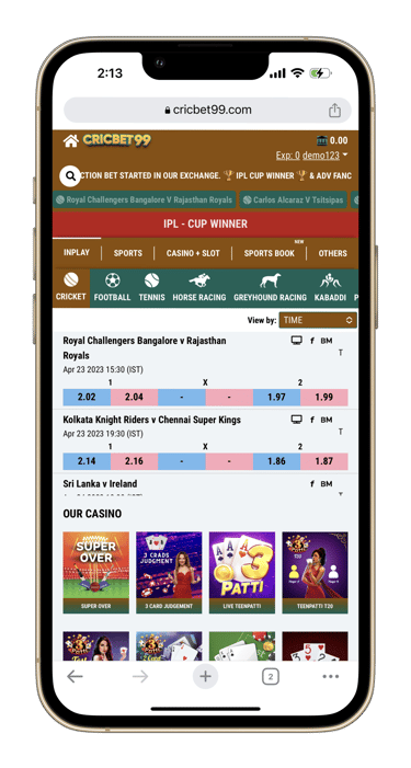 Cricbet99 ID