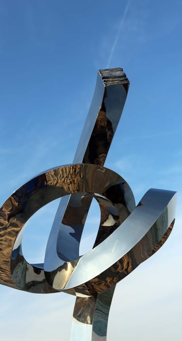 Simple Noeud, Sculpture de Patrice Racois