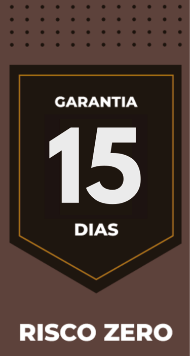 Icone - Garantia de 15 Dias (Marrom)