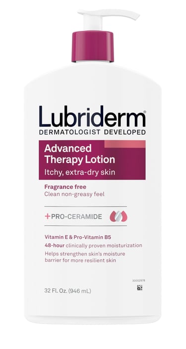 Lubriderm advanced therapy lotion dispenser
