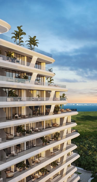 high-end condos for sale in Cancun Mexico, Cancun condos with boat dock, new condos cancun  