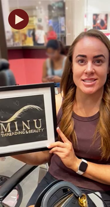 Minu threading salons in perth, beauty salons in perth, perth salons