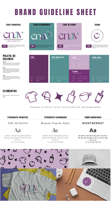 brand guideline sheet