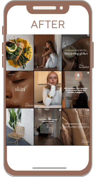 social media feed design after social media management