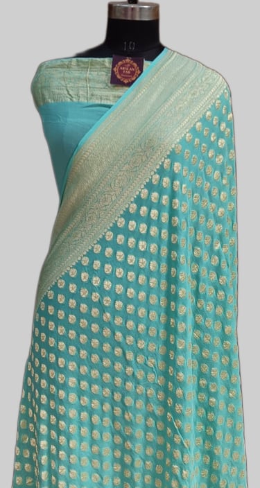 Banarasi handwoven Pure katan