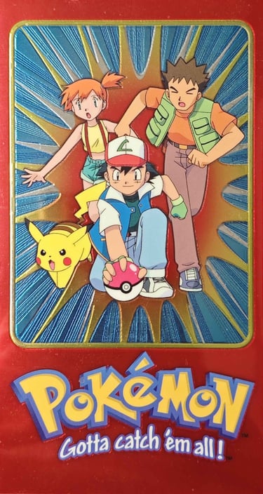 Tin Topper 2 of 5 Topps Pokémon series 2 US