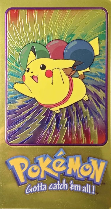 Tin Topper 4 of 5 Topps Pokémon series 2 US