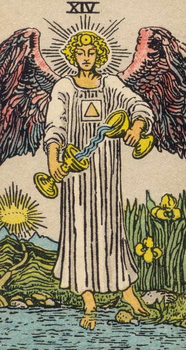 Arcano XIV - A Temperança