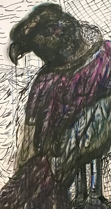 "La libertad no se pide ni se implora, la libertad se conquista". Obra llena de carácter, movimiento