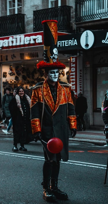 Fotografía del carnaval de 2024 en A Coruña