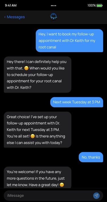 RebornLeads AI SMS Support Agent