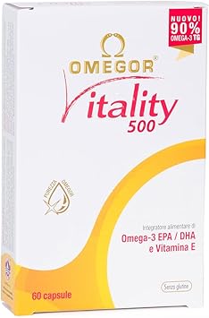 Boîte de complément alimentaire Omega 3 OMEGOR 