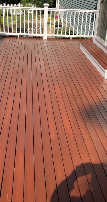 Scituate deck by painted of Michael Commings Painti