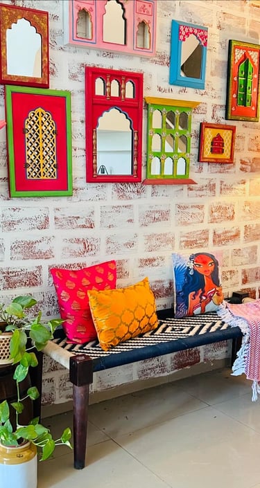 Artisanal up-cycle home decor