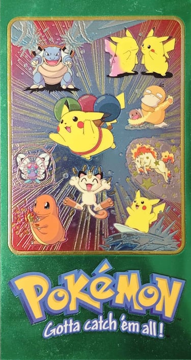 Tin Topper 1 of 5 Topps Pokémon series 2 US