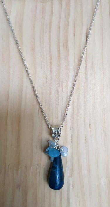 Bijoux Les Couleurs de Lo Aigue marine