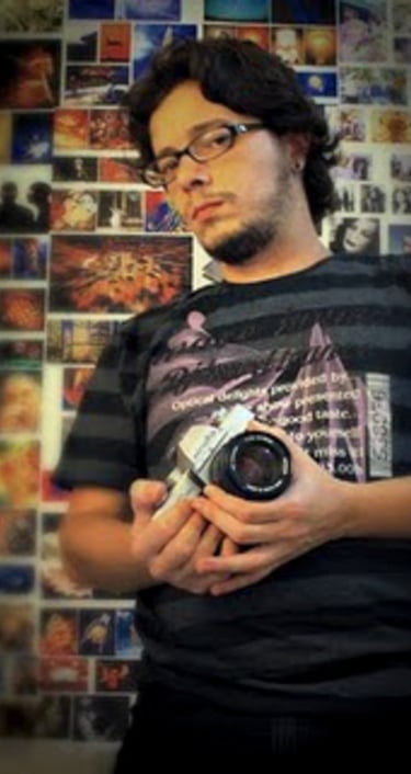 Eu e minha Minolta SRT 101. 