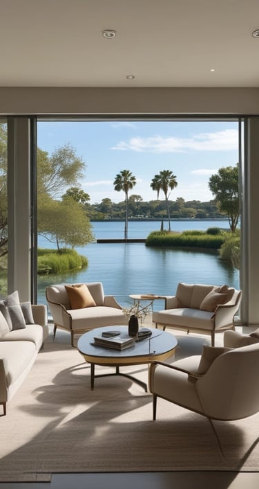 woman in red cardigan smiling