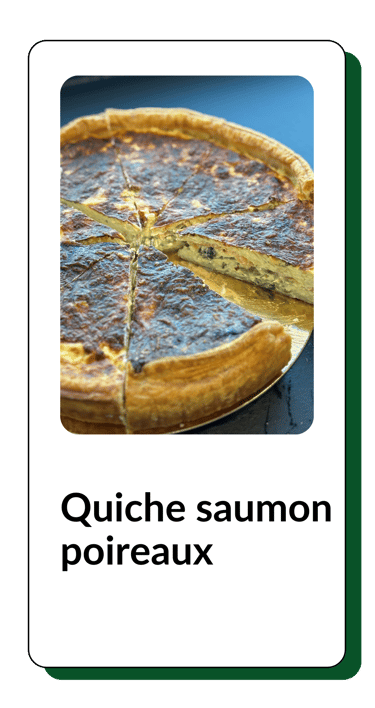 quiche saumon poireaux
