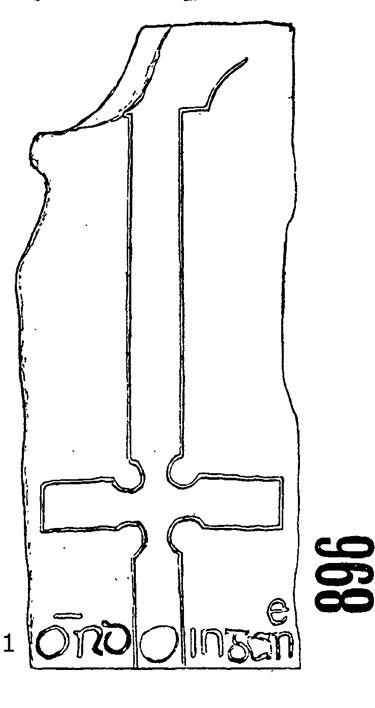 Iniscealtra Runestone 896 - Barony of Tulla Upper, County Clare, Ireland