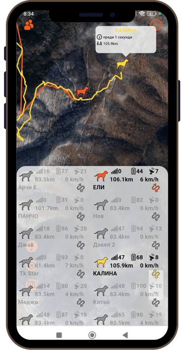 Координация с останалите ловци в реално време – с помощта на Wild Game.
