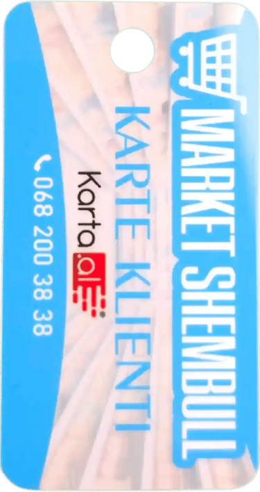 karta plastike supermarketi