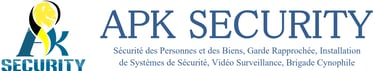 a logo for apk security company