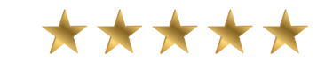 5 golden stars