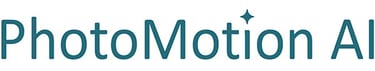 Logo de PhotoMotion AI - Animación y restauración de fotografías antiguas con IA.