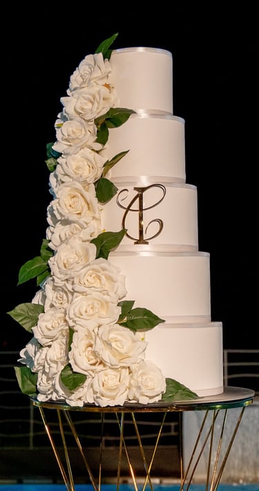 torta scenografica matrimonio 