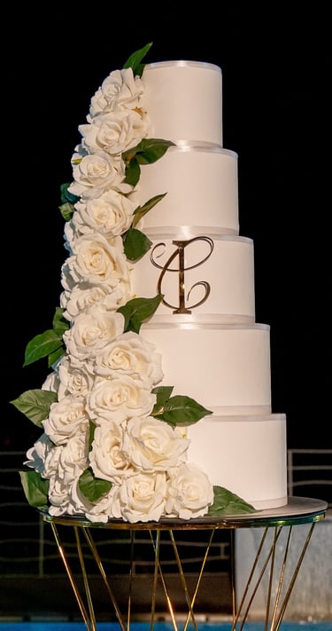 torta scenografica matrimonio 