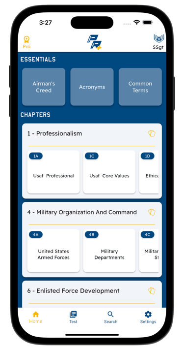promotion ready air force screenshot
